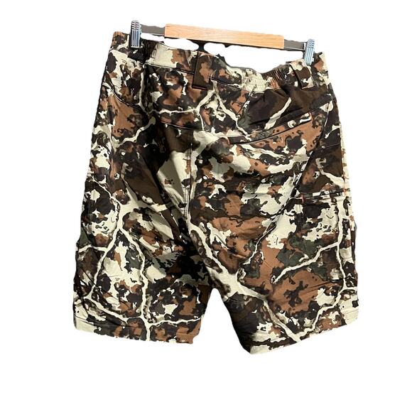 First Lite Camo Print Corrugate Men's Activewear Guide Shorts Size XL - Picture 2 of 4